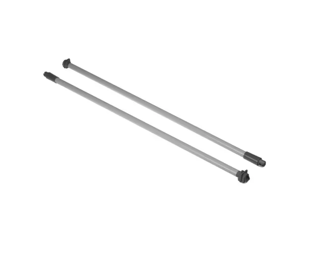 Reling do szuflady ModernBox, 450 mm, srebrny Reling do szuflady ModernBox, 450 mm, srebrny