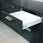 ModernBox, szuflada podpiekarnikowa H68 mm, 500 mm, srebrny ModernBox, szuflada podpiekarnikowa H68 mm, 500 mm, srebrny