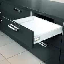 ModernBox, szuflada podpiekarnikowa H68 mm, 500 mm, srebrny