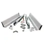 ModernBox, szuflada podpiekarnikowa H68 mm, 500 mm, srebrny ModernBox, szuflada podpiekarnikowa H68 mm, 500 mm, srebrny