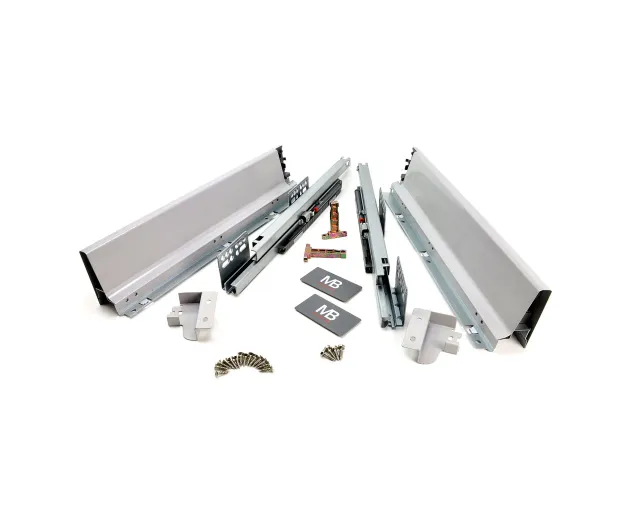 ModernBox, szuflada podpiekarnikowa H68 mm, 500 mm, srebrny ModernBox, szuflada podpiekarnikowa H68 mm, 500 mm, srebrny