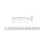 Uchwyt meblowy UC12, aluminium, 160 mm (Na zamówienie) Uchwyt meblowy UC12, aluminium, 160 mm (Na zamówienie)
