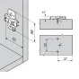 Prowadnik 173H7100, clip-top, 0mm, mimośród V500 Prowadnik 173H7100, clip-top, 0mm, mimośród V500