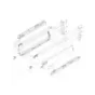 Szuflada TandemBox Antaro L-450, wysoka D, (203 mm), bok M (83.6 mm), reling, szara, blumotion Szuflada TandemBox Antaro L-450, wysoka D, (203 mm), bok M (83.6 mm), reling, szara, blumotion