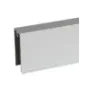 Profil poziomy dolny do zabudowy bezramowego systemu do szkła 4mm FRAMELESS