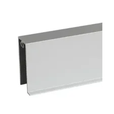 Profil poziomy dolny do zabudowy bezramowego systemu do szkła 4mm FRAMELESS