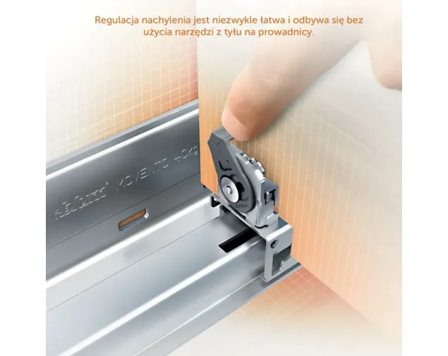 Prowadnica Movento Blumotion S 350 mm, 40kg (kpl) Prowadnica Movento Blumotion S 350 mm, 40kg (kpl)