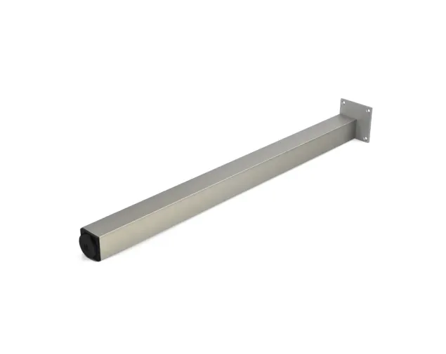 Noga z regulacją 45X45mm, wys. 710 mm, INOX Noga z regulacją 45X45mm, wys. 710 mm, INOX