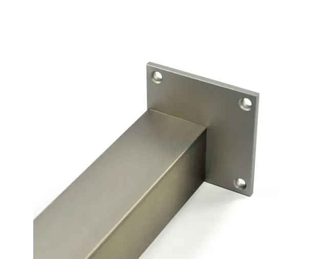 Noga z regulacją 45X45mm, wys. 710 mm, INOX Noga z regulacją 45X45mm, wys. 710 mm, INOX