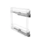 Cargo Mini Boczne 200 mm, PRAWE, 2 półki, CHROM, cichy domyk, linia PRO Cargo Mini Boczne 200 mm, PRAWE, 2 półki, CHROM, cichy domyk, linia PRO