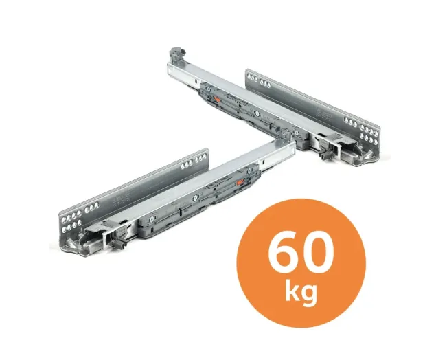 Prowadnica Movento Blumotion S 550 mm, 60kg (kpl) Prowadnica Movento Blumotion S 550 mm, 60kg (kpl)
