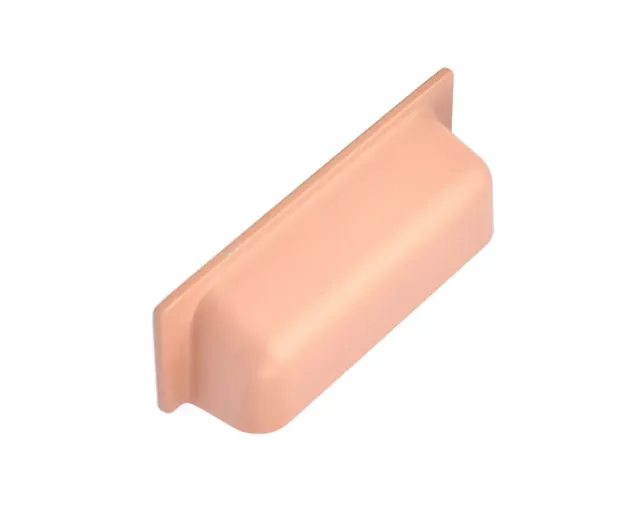 Uchwyt meblowy UP11, 128 mm, brudny róż, soft touch Uchwyt meblowy UP11, 128 mm, brudny róż, soft touch
