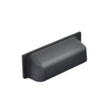 Uchwyt meblowy UP11, 128 mm, czarny, soft touch (NA ZAM&Oacute;WIENIE)