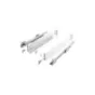 Szuflada AXISPRO, niska H-69mm, 450 mm, pełny wysów, biała Szuflada AXISPRO, niska H-69mm, 450 mm, pełny wysów, biała