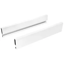 Ścianka boczna szuflady dwuściennej LineaBox, 550mm, H-77mm, Biały