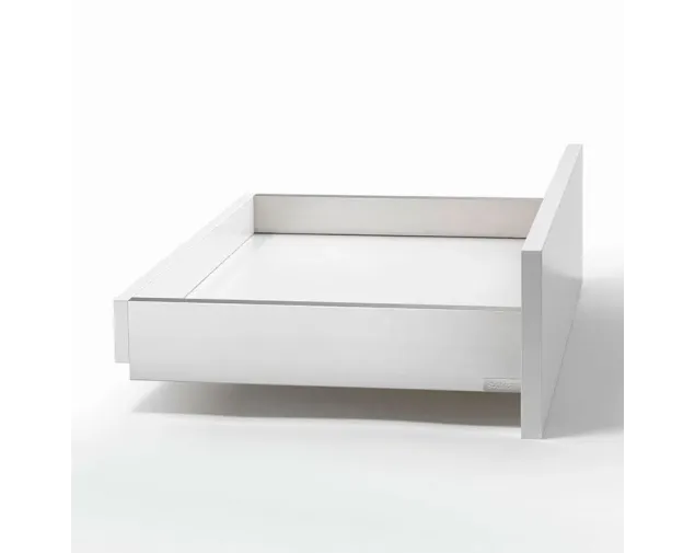 Ścianka boczna szuflady dwuściennej LineaBox, 550mm, H-77mm, Biały Ścianka boczna szuflady dwuściennej LineaBox, 550mm, H-77mm, Biały