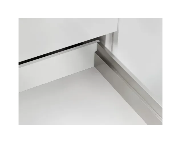 Ścianka boczna szuflady dwuściennej LineaBox, 550mm, H-104mm, Biała Ścianka boczna szuflady dwuściennej LineaBox, 550mm, H-104mm, Biała
