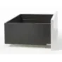 Zestaw - Szuflada TR&Oacute;JŚCIENNA LineaBox, 500mm, wys.180mm, szer. 600mm,Titanium