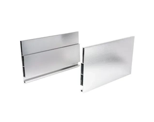 Ścianka boczna szuflady dwuściennej LineaBox, 400mm, H-180mm, Inox Ścianka boczna szuflady dwuściennej LineaBox, 400mm, H-180mm, Inox