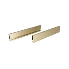 Ścianka boczna szuflady dwuściennej LineaBox, 500mm, H-75mm, szampańska