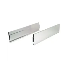 Ścianka boczna szuflady dwuściennej LineaBox, 400mm, H-104mm, Inox