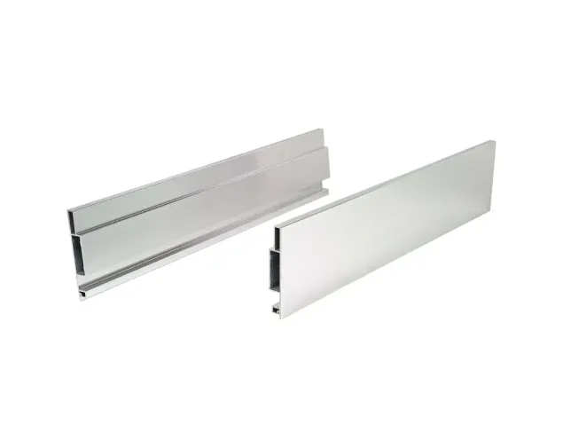 Ścianka boczna szuflady dwuściennej LineaBox, 400mm, H-104mm, Inox Ścianka boczna szuflady dwuściennej LineaBox, 400mm, H-104mm, Inox
