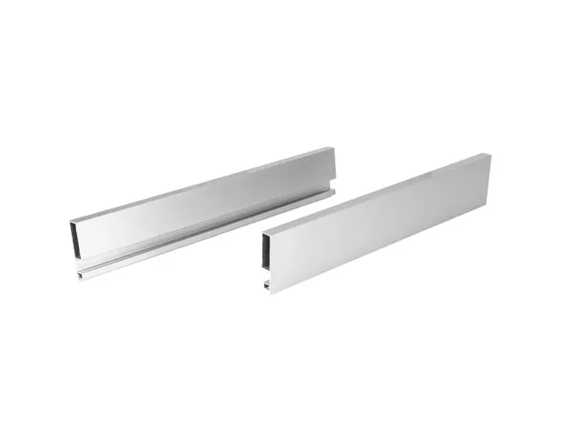 Ścianka boczna szuflady dwuściennej LineaBox, 400mm, H-75mm, Inox Ścianka boczna szuflady dwuściennej LineaBox, 400mm, H-75mm, Inox