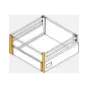 Zestaw do szuflady wewnętrznej wysokiej ModernBox (panel+złączki), biały Zestaw do szuflady wewnętrznej wysokiej ModernBox (panel+złączki), biały