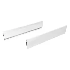 Ścianka boczna szuflady dwuściennej LineaBox, 350mm, H-77mm, Biała