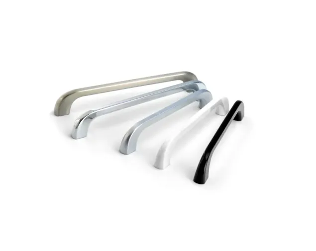 Uchwyt meblowy UU05, 128 mm, stal szlifowana