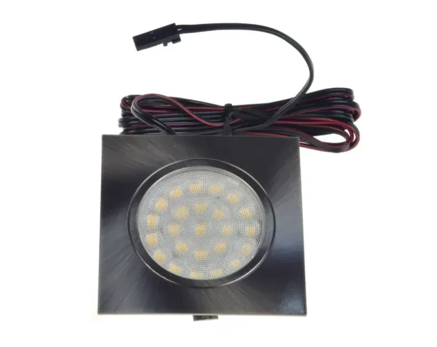 Oprawa Meblowa LED Kwadratowa, DL-43, chrom Oprawa Meblowa LED Kwadratowa, DL-43, chrom
