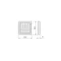 Oprawa kwadratowa LED Estella neutralny 12 V Oprawa kwadratowa LED Estella neutralny 12 V
