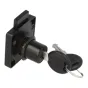 Zamek meblowy kwadratowy SISO X-850 czarny 14.01.067-0 Zamek meblowy kwadratowy SISO X-850 czarny 14.01.067-0