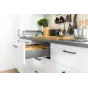 Szuflada AXISPRO, niska H-84mm, 300mm, antracytowa Szuflada AXISPRO, niska H-84mm, 300mm, antracytowa