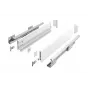 Szuflada AXISPRO, niska H-84mm, 500mm, biała Szuflada AXISPRO, niska H-84mm, 500mm, biała