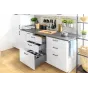 Szuflada AXISPRO, niska H-84mm, 500mm, biała Szuflada AXISPRO, niska H-84mm, 500mm, biała