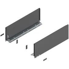 Komplet bok&oacute;w szuflady LEGRABOX P/L, L-500, Antracyt, C (177,0 mm)