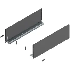 Komplet bok&oacute;w szuflady LEGRABOX P/L, L-550, Antracyt , C (177,0 mm) Na zam&oacute;wienie