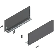 Komplet bok&oacute;w szuflady LEGRABOX P/L, L-450, Antracyt, C (177,0 mm)