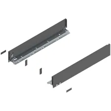 Komplet bok&oacute;w szuflady LEGRABOX P/L, L-550, Antracyt , wys. M (90,5 mm) Na zam&oacute;wienie