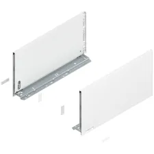 Komplet bok&oacute;w szuflady LEGRABOX P/L, L-450, Biały, F (241,0 mm)