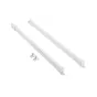 Reling wzdłużny kwadratowy do szuflad GTV Modern Box PRO, 450mm, biały Reling wzdłużny kwadratowy do szuflad GTV Modern Box PRO, 450mm, biały