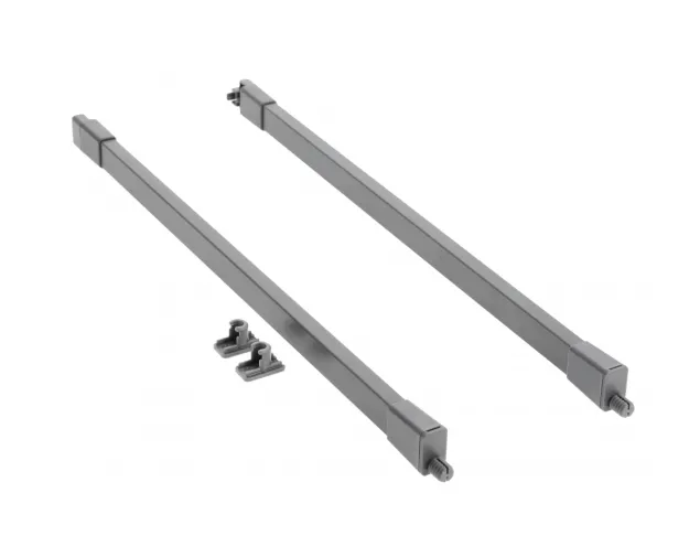Reling wzdłużny kwadratowy do szuflad GTV Modern Box PRO, 550mm, antracyt Reling wzdłużny kwadratowy do szuflad GTV Modern Box PRO, 550mm, antracyt