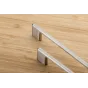 Uchwyt meblowy CAPRI, 160mm, stal szlifowana Uchwyt meblowy CAPRI, 160mm, stal szlifowana