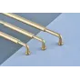 Uchwyt meblowy CAPRI, 160mm, stal szlifowana Uchwyt meblowy CAPRI, 160mm, stal szlifowana