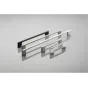 Uchwyt meblowy CAPRI, 160mm, czarny mat