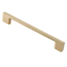 Uchwyt meblowy PAROS GOLD, L-160mm, złoty szczotkowany