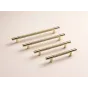 Uchwyt Meblowy Reling Industrial Gold, L-128mm, złoty MAT Uchwyt Meblowy Reling Industrial Gold, L-128mm, złoty MAT
