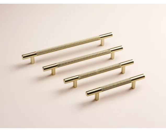 Uchwyt Meblowy Reling Industrial Gold, L-128mm, złoty MAT Uchwyt Meblowy Reling Industrial Gold, L-128mm, złoty MAT