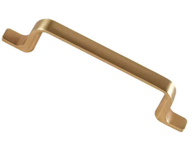 Uchwyt meblowy HUGO GOLD, L-192mm, złoty szczotkowany Uchwyt meblowy HUGO GOLD, L-192mm, złoty szczotkowany